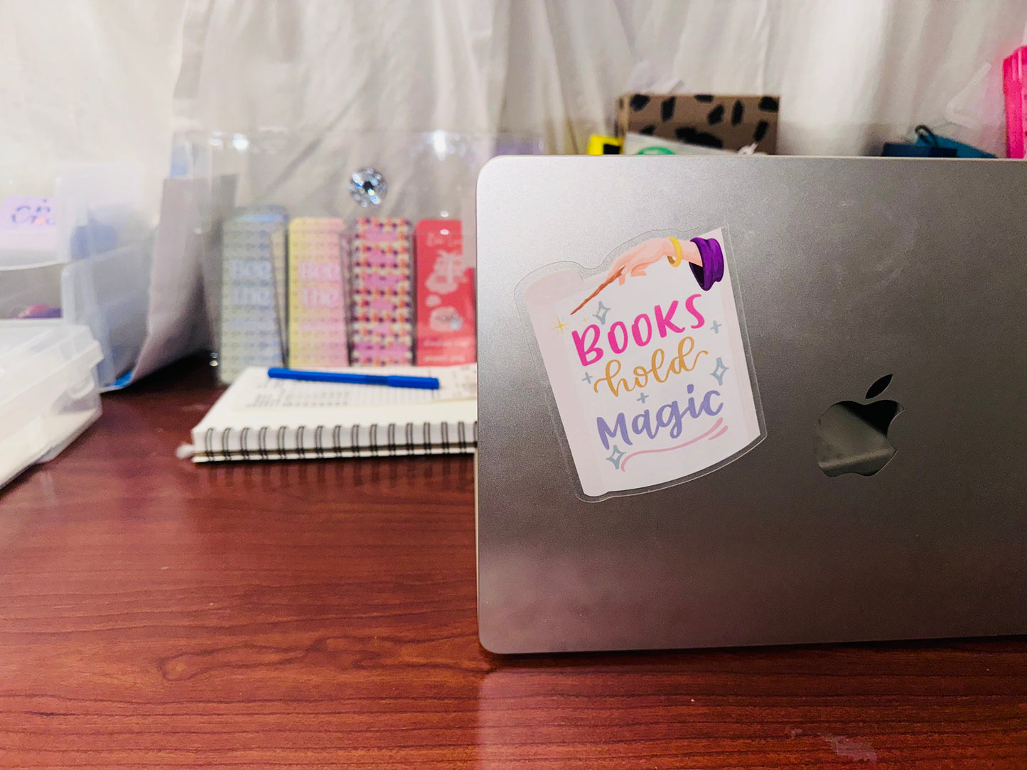 Books Hold Magic 🪄- Decorative Sticker