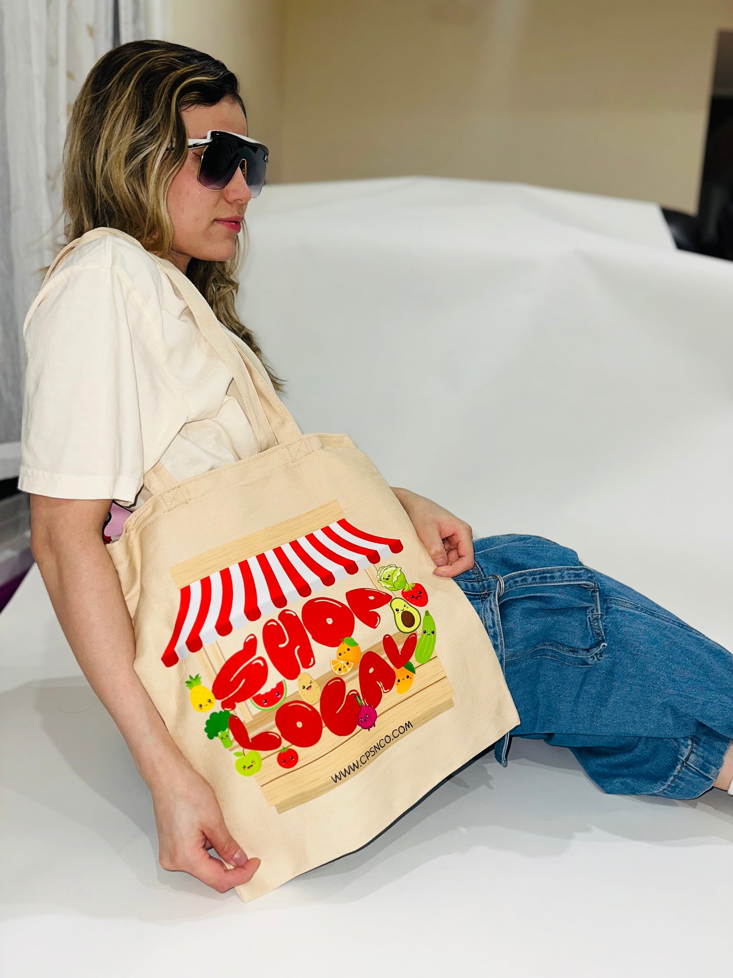 Shop Local Canvas Bag๐๏ธ๐
