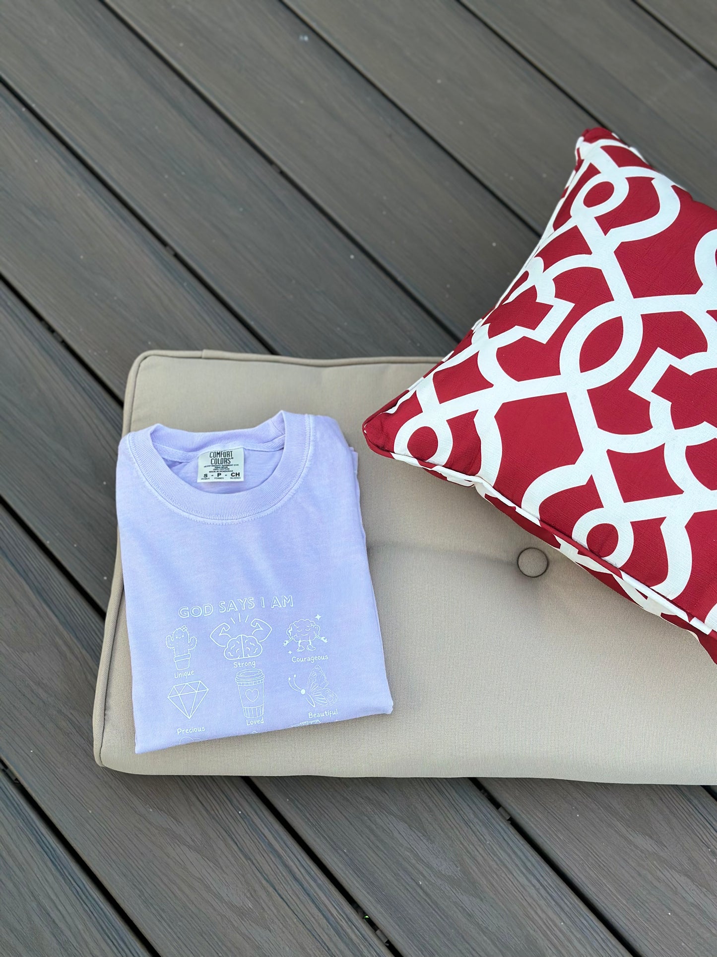 GOD SAYS ....Boxy T-shirt ππ»πβ¨
