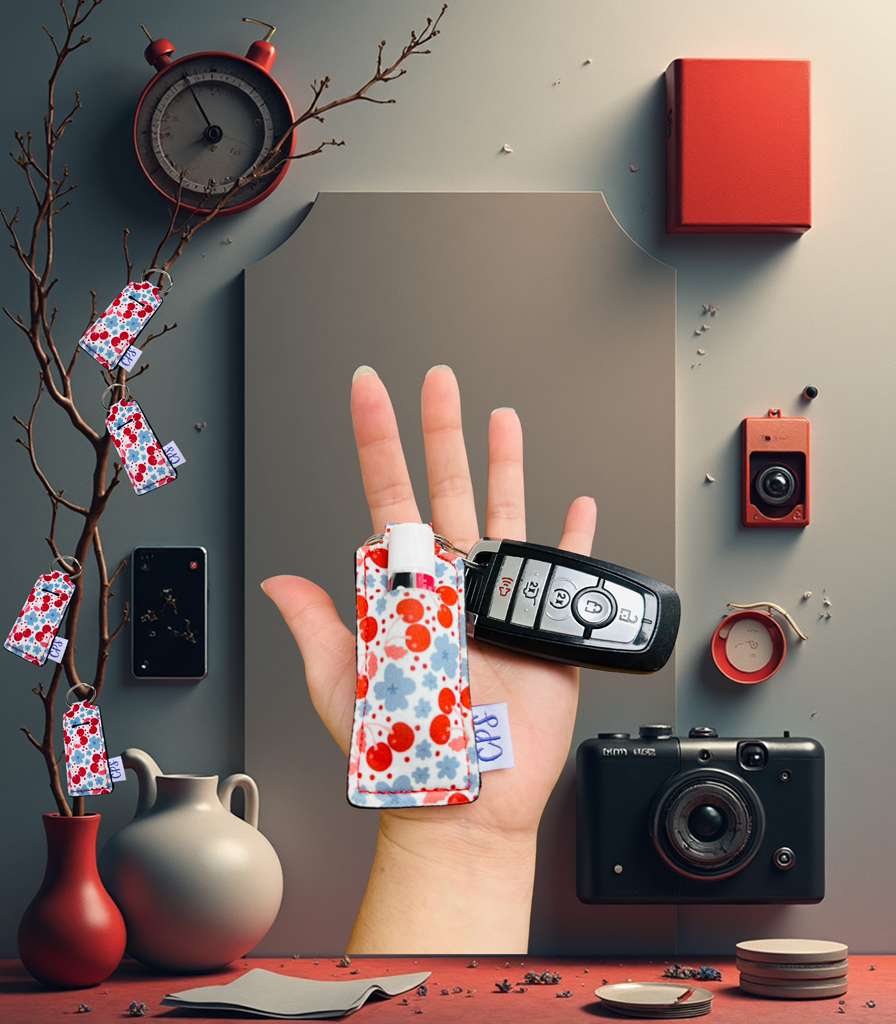 Lip Balm Key Chain Holder๐๐