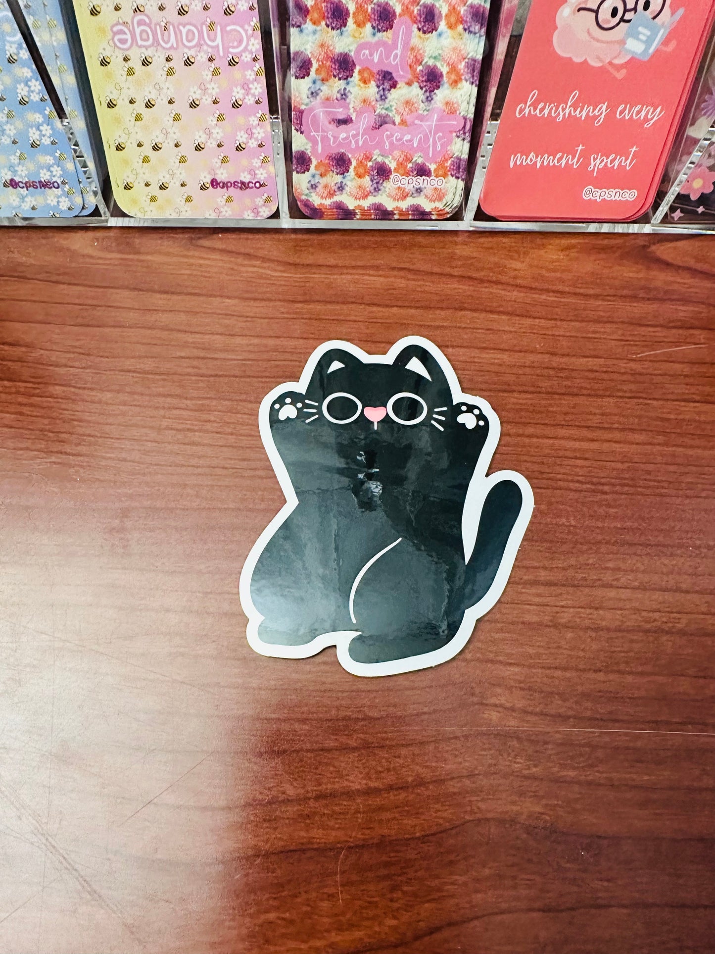 Bibi-beans🐈‍⬛🫘 Cat decorative sticker