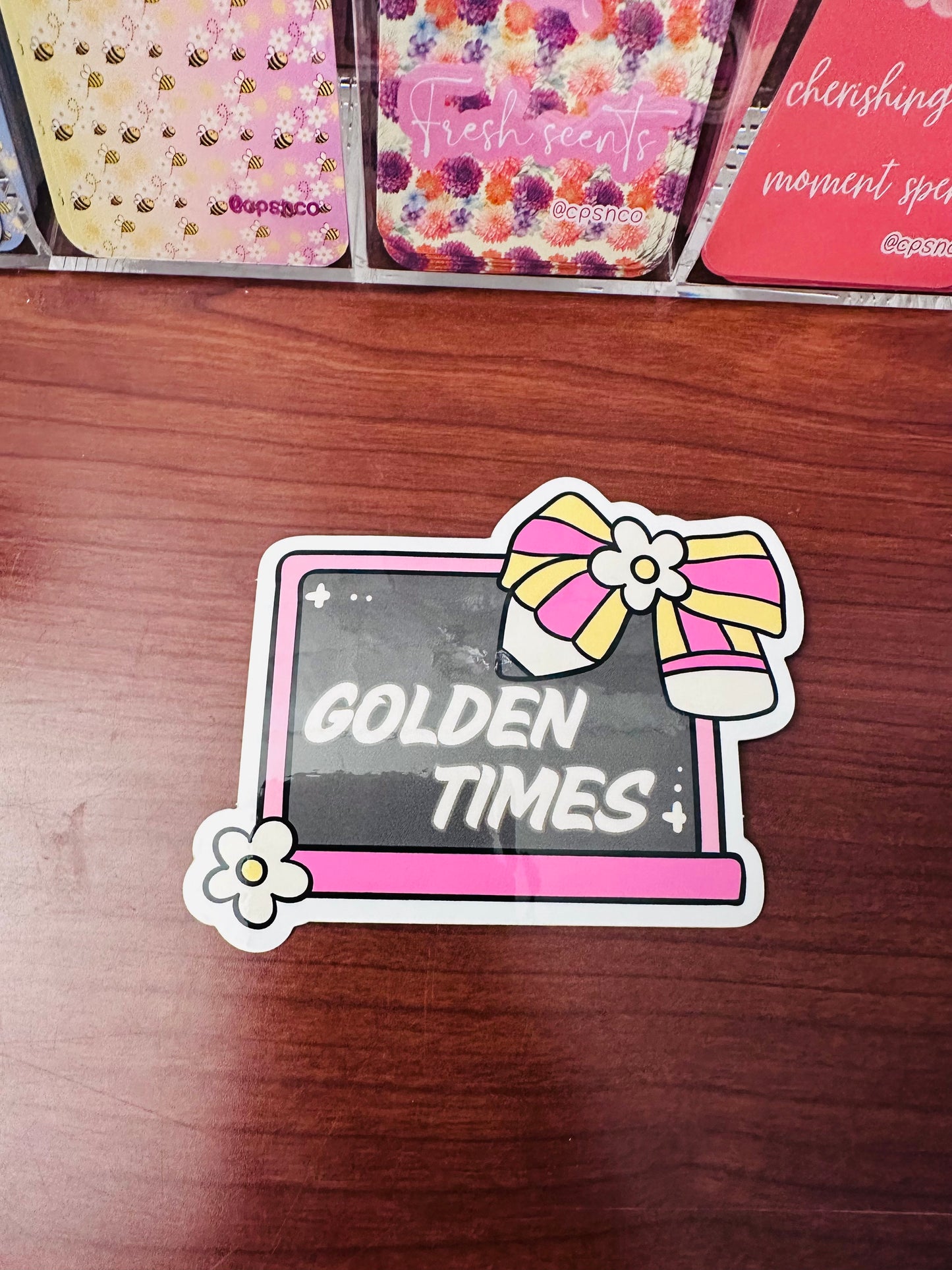 “Golden Times” 👩🏻‍🏫- Decorative Sticker