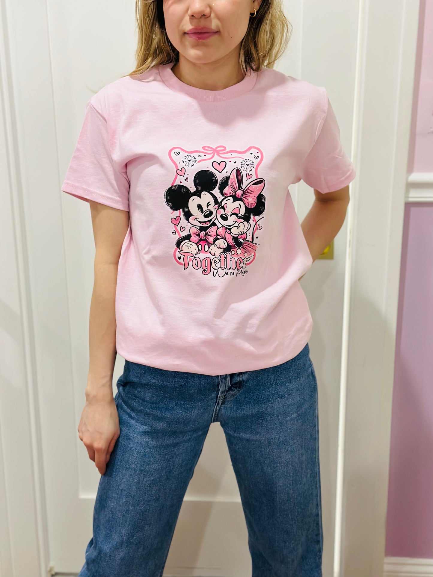 Valentine’s Day Mickey Retro “Together We’re Magic” T-Shirt”✨💕