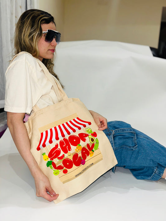 Shop Local Canvas Bag🛍️📍